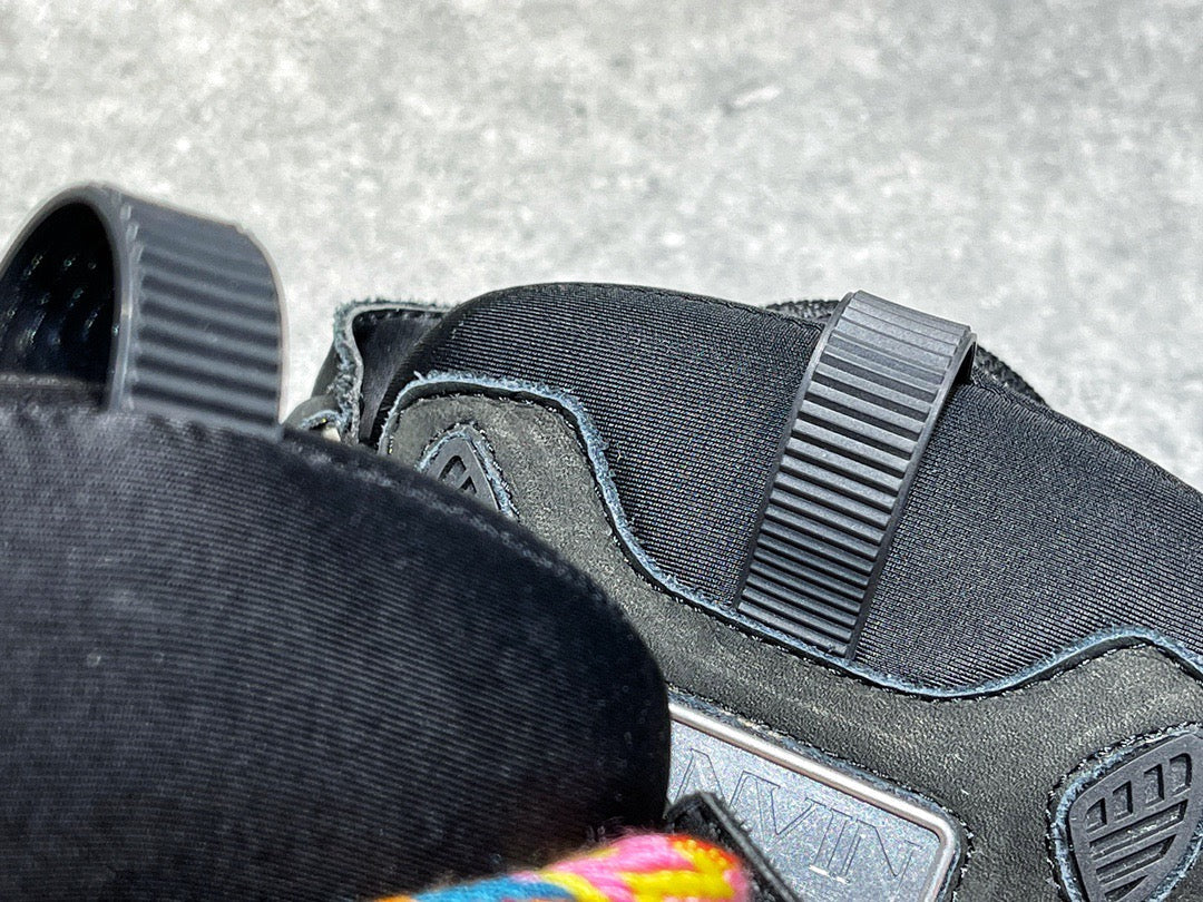 Lanvin Leather Curb Black