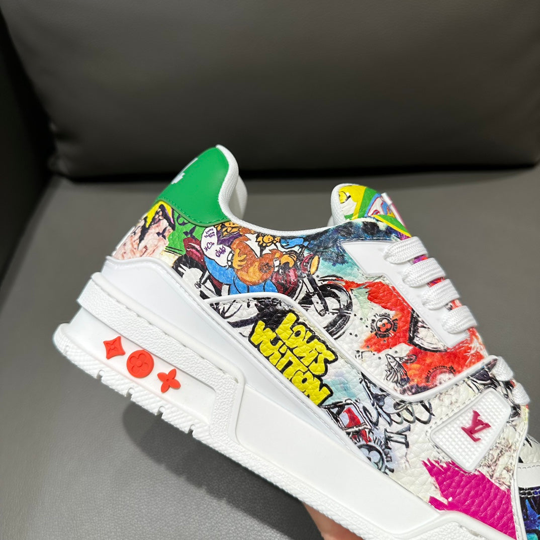 Louis Vuitton LV Trainer Comic Motifs Multi (SS23)