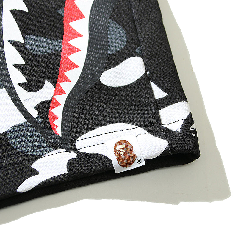 BAPE City Shark Camo Sweat Shorts
