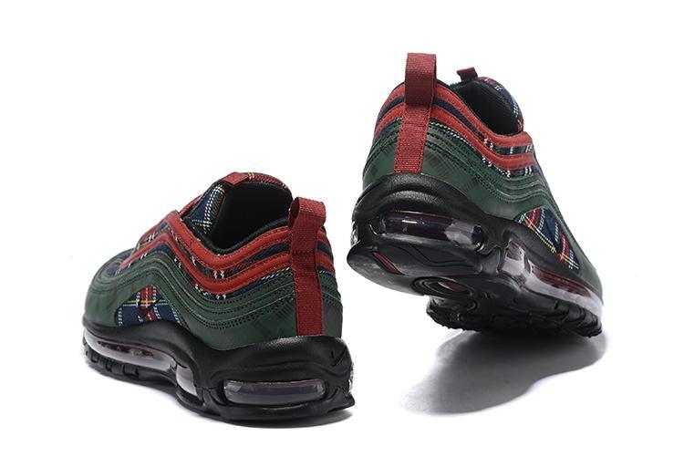 Nike Air Max 97 / VERDE ROJO ESCOCÍA