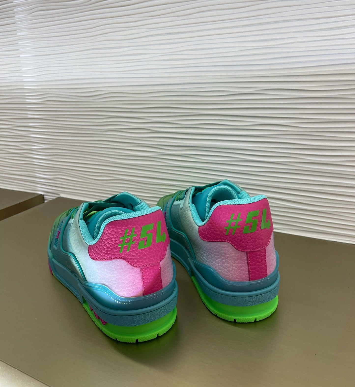 Louis Vuitton LV Trainer Green Ombre