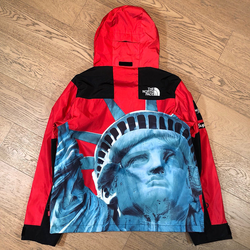 Supreme The North Face Statue of Liberty Mountain Jacket Yellow