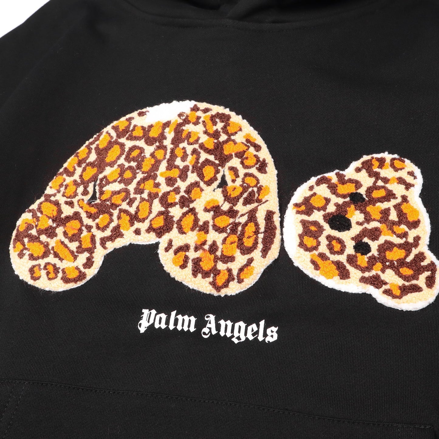 Palm Angels Leopard Bear Hoodie