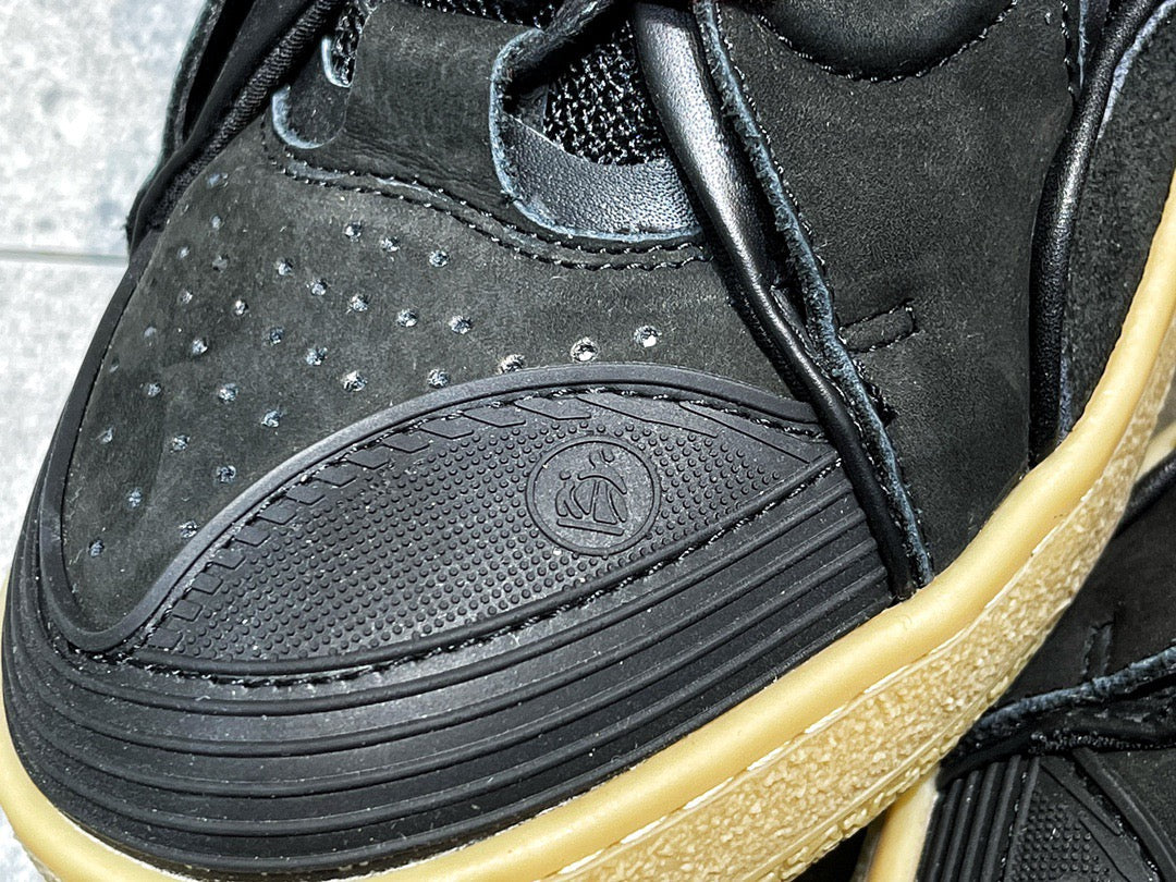 Lanvin Leather Curb Black