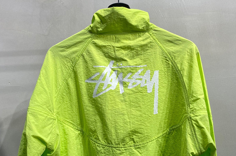 Nike x Stussy Windrunner Jacket Bright Cactus