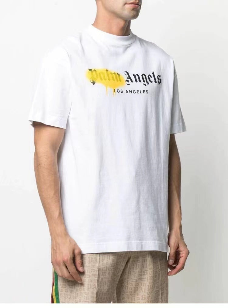 Palm Angels Citys Sprayed Logo T-Shirt