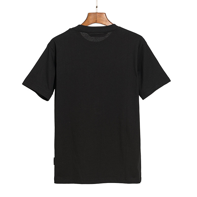 Palm Angels Burning Head Logo Short-Sleeve Tee