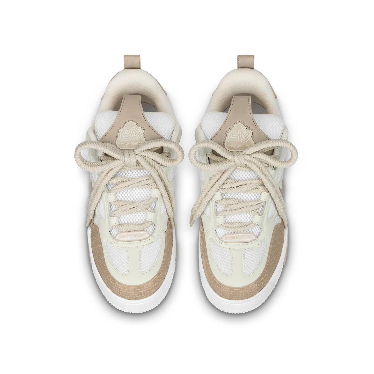 Louis Vuitton LV Skate Sneaker Beige White