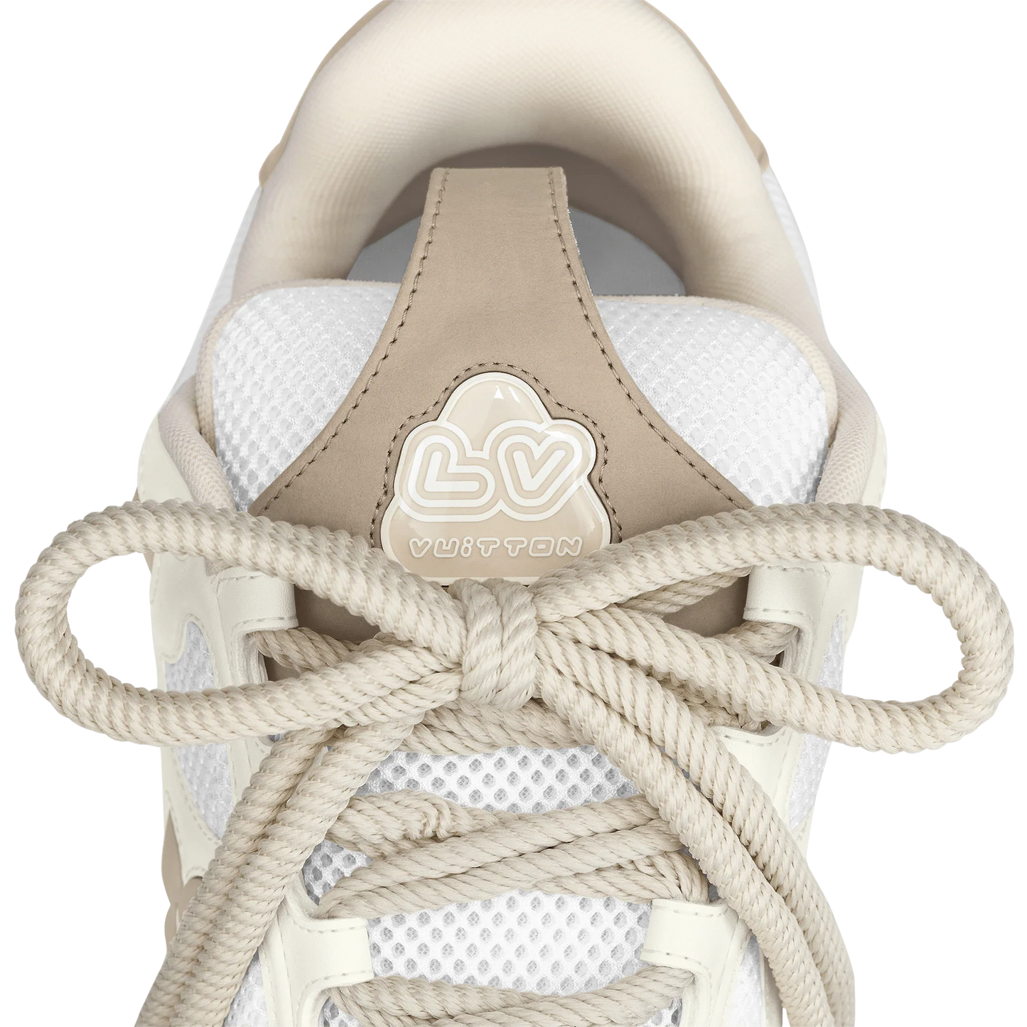 Louis Vuitton LV Skate Sneaker Beige White