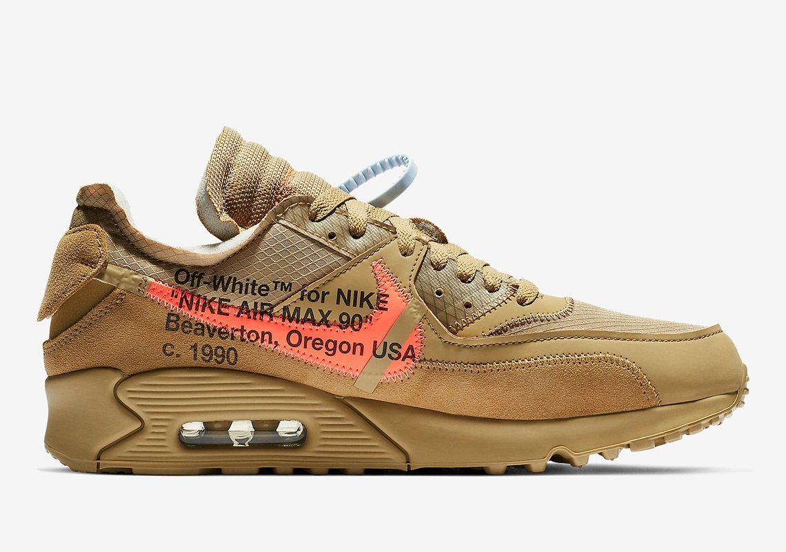 OFF-WHITE x Air Max 90 / Desert Ore