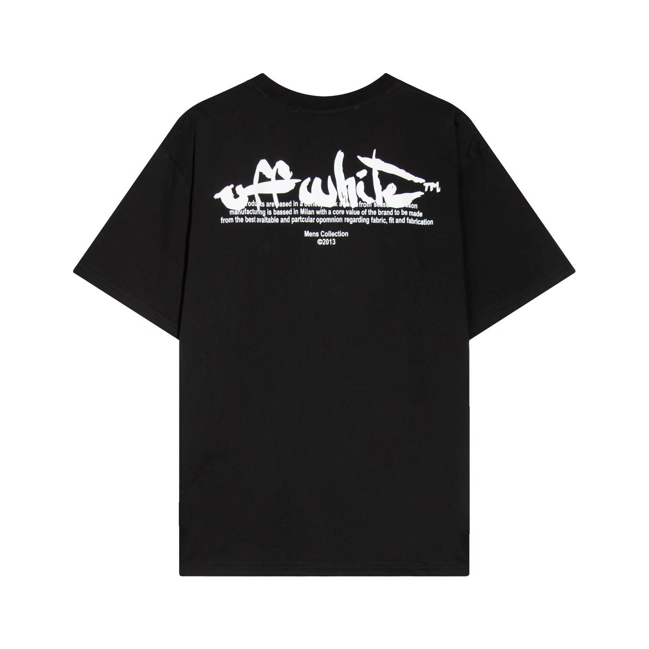 OFF-WHITE Tshirt Paint Script Skate
