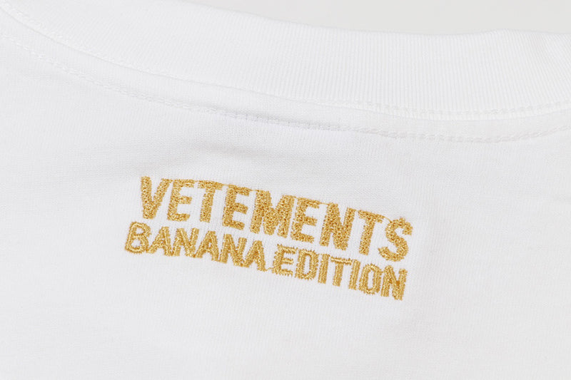 VETEMENTS Banana T-shirt | White