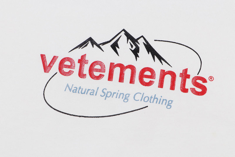 VETEMENTS Spring Water T-shirt | White