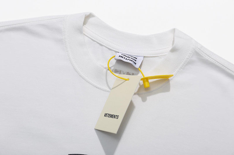 VETEMENTS Oval logo T-shirt | White