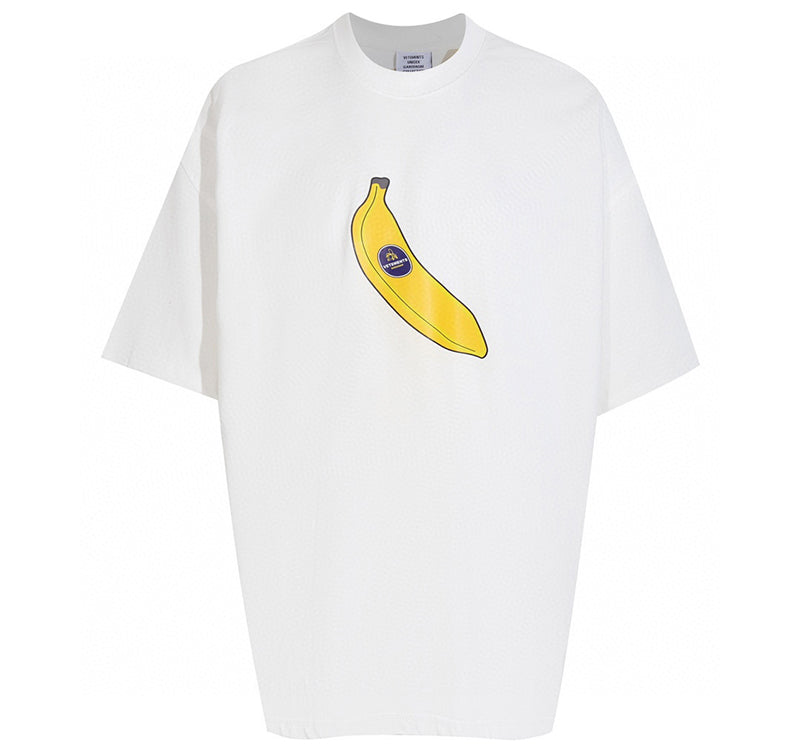 VETEMENTS Banana T-shirt | White
