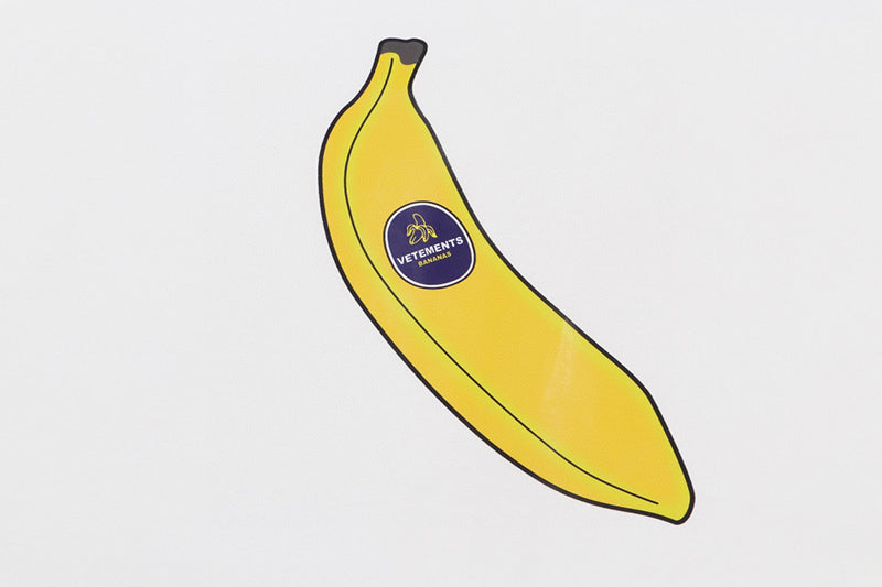 VETEMENTS Banana T-shirt | White