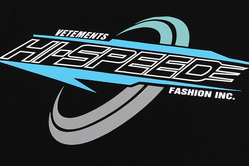 VETEMENTS Hi Speed T-shirt | Black