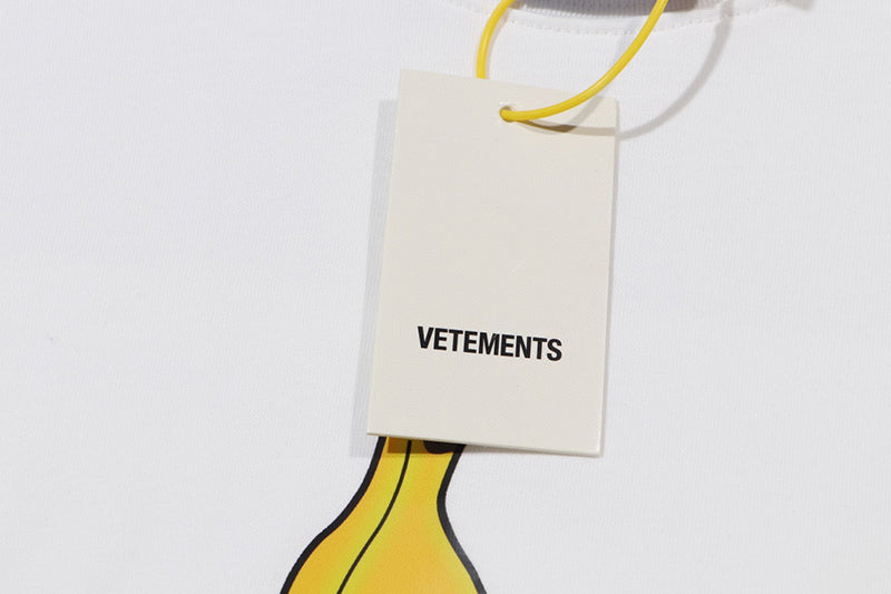 VETEMENTS Banana T-shirt | White