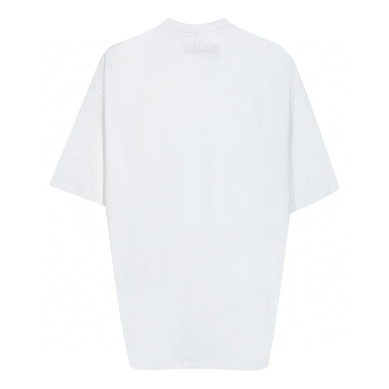 VETEMENTS No Social Media T-shirt | White