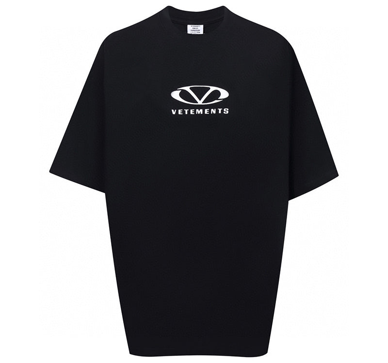 VETEMENTS Oval logo T-shirt | Black