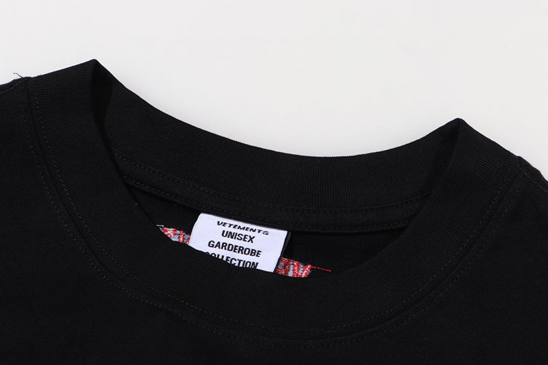 VETEMENTS Anime Freak T-shirt | Black