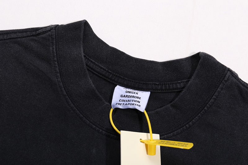 VETEMENTS Skull Metal T-shirt | Black