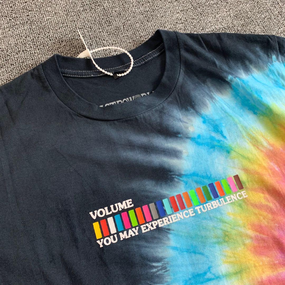 Travis Scott Astroworld Festival Run Tie Dye Tee Black