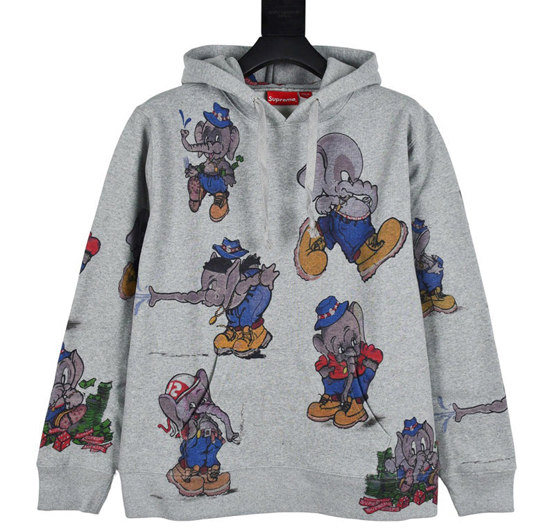 Supreme Elephant Hooded Sweatshirt