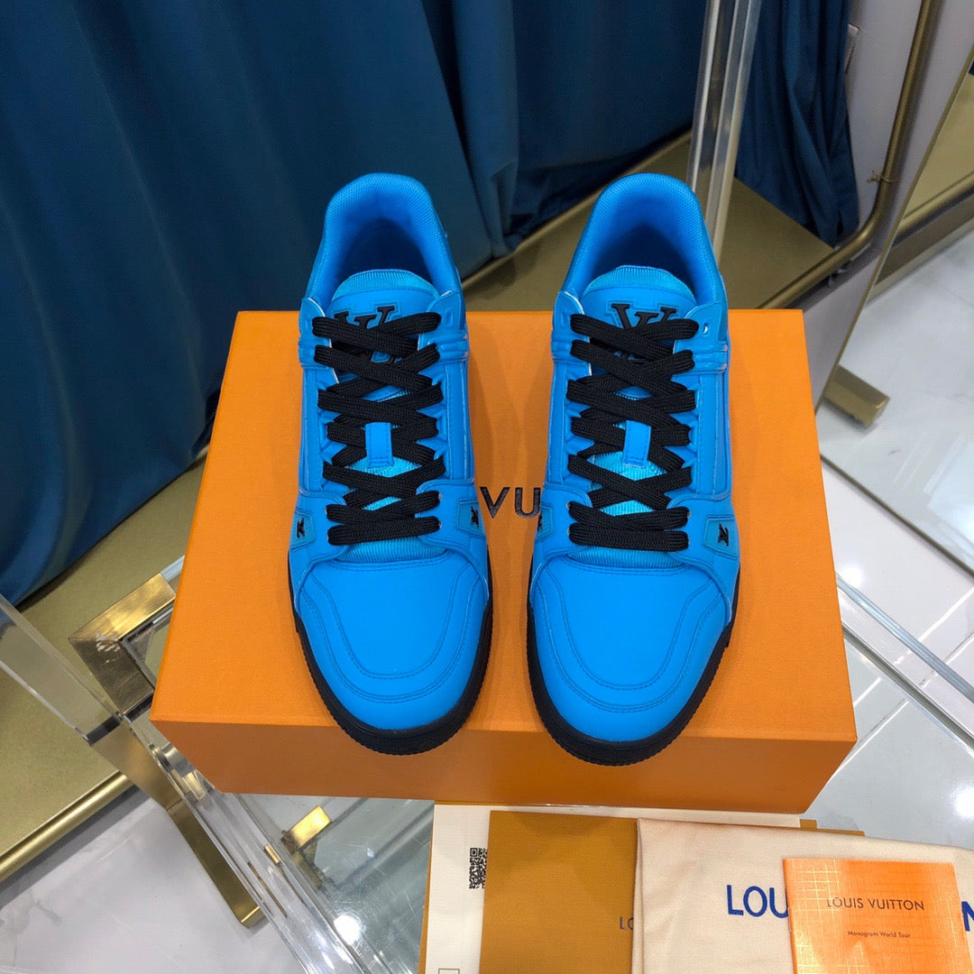 Louis Vuitton LV Trainer Blue Black