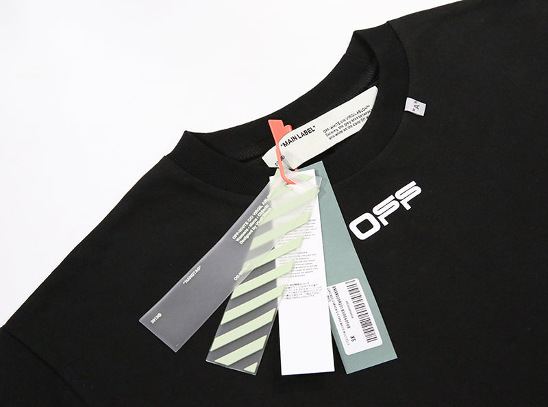 Off-White Oversized Fit Caravaggio Arrows T-shirt White/Multicolor