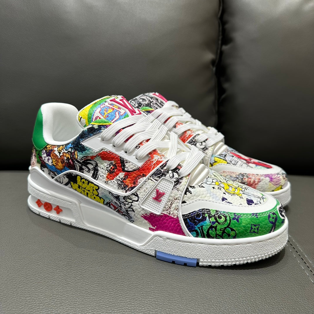 Louis Vuitton LV Trainer Comic Motifs Multi (SS23)