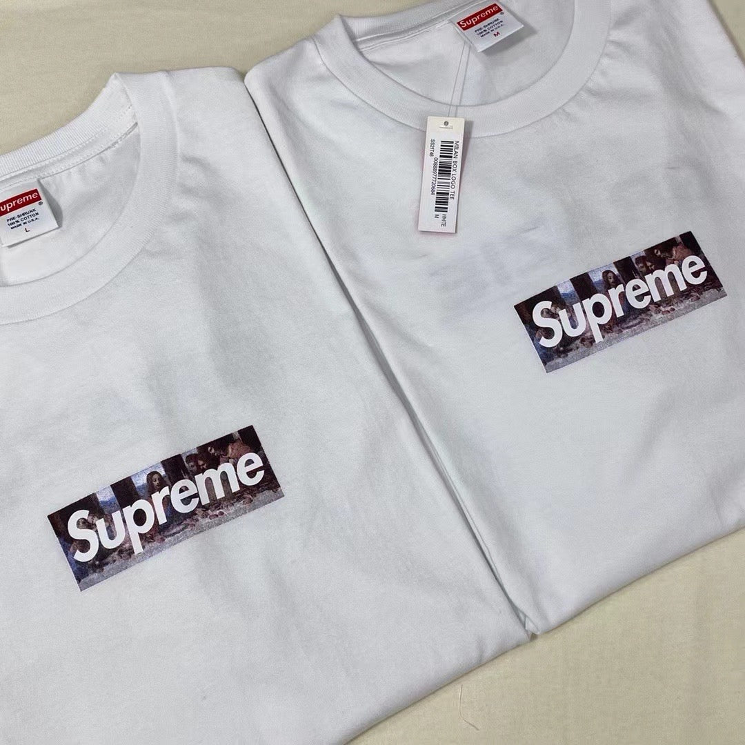Supreme Milan Box Logo Tee White