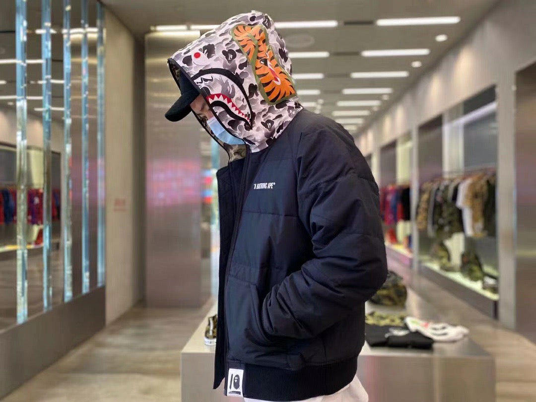 Bape Shark Jacket Black