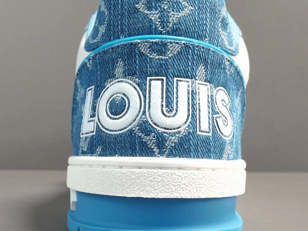 Louis Vuitton Trainer Monogram Denim