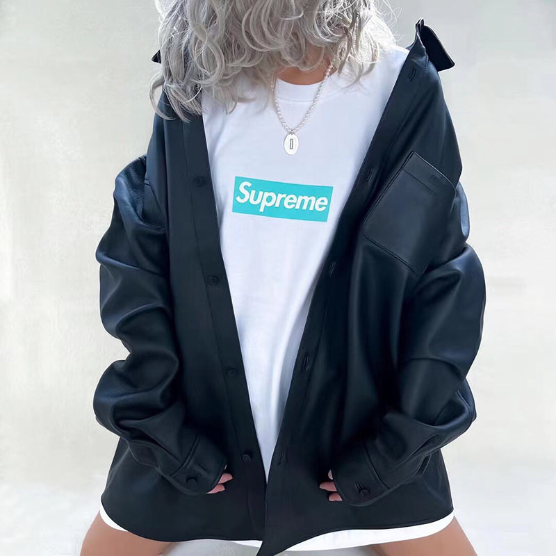 Supreme Tiffany & Co. Box Logo Tee White