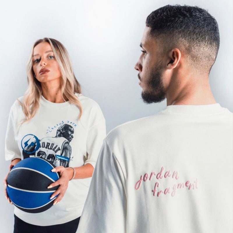 Travis Scott x Jordan x Fragment T-shirt - White / Black