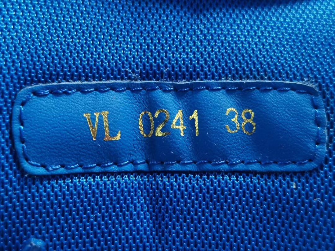 Louis Vuitton Trainer Monogram Blue Cyan