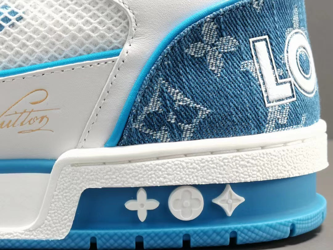 Louis Vuitton Trainer Monogram Denim