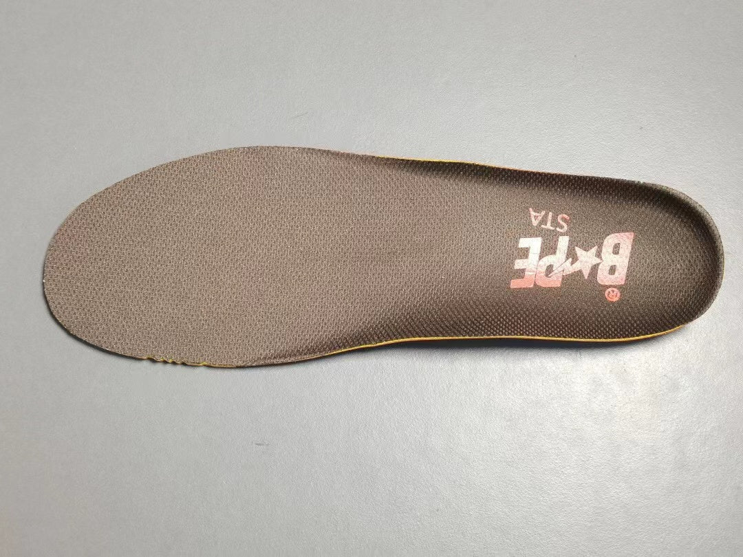 A Bathing Ape Bape SK8 Sta Brown Orange