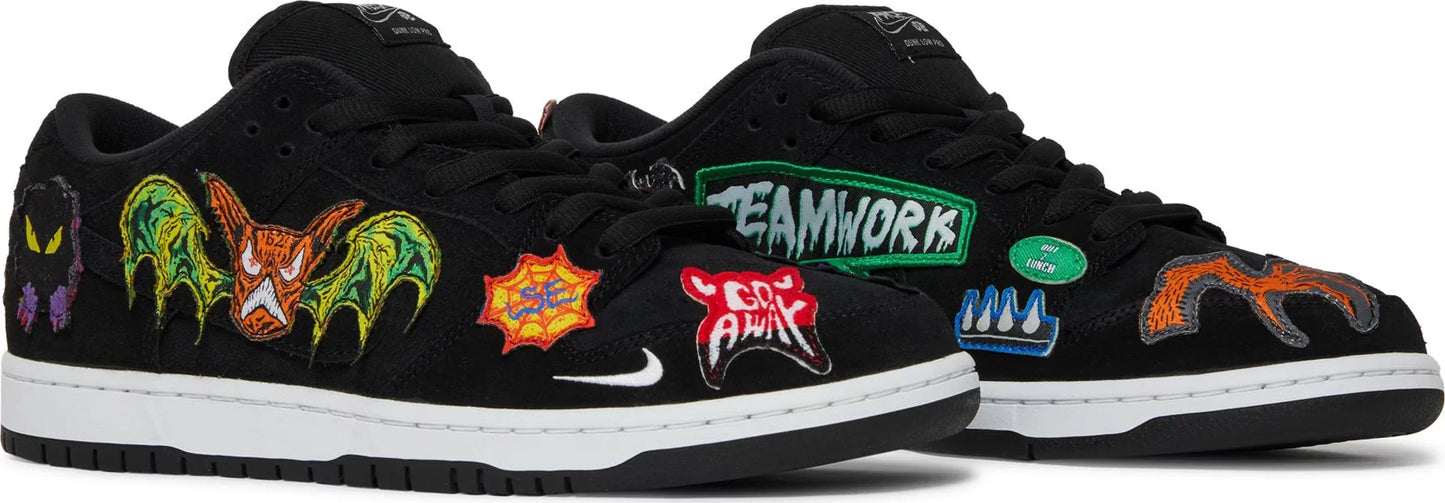 Neckface x Nike Dunk Low Pro SB 'Black'
