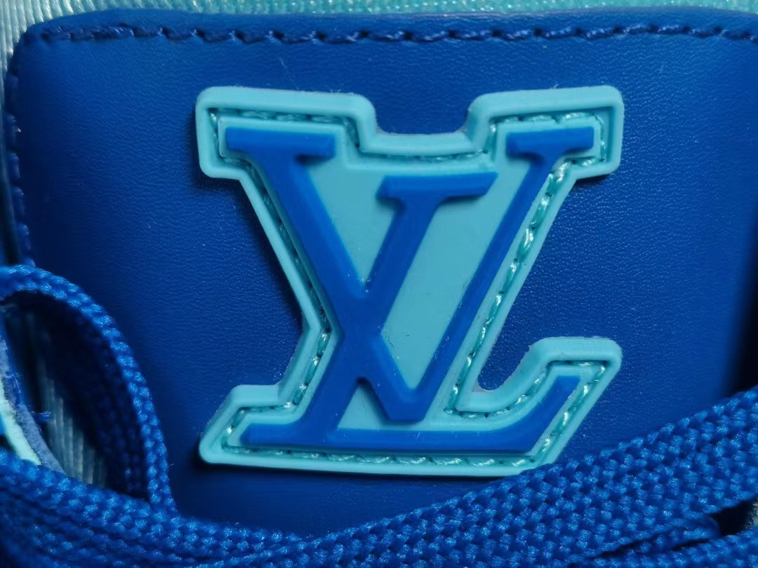 Louis Vuitton Trainer Monogram Blue Cyan