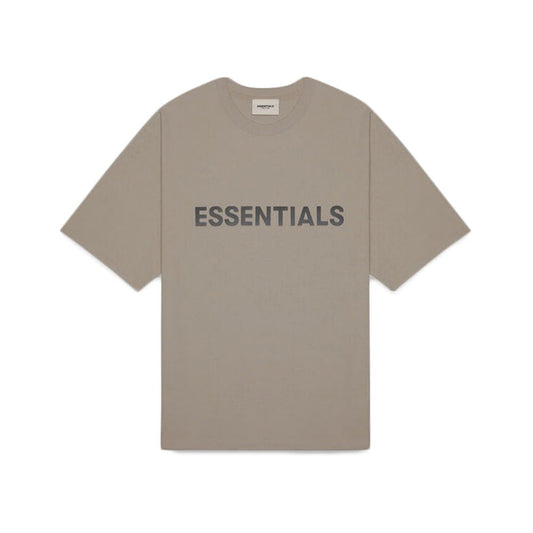 Fear of God Essentials Boxy T-Shirt Applique Logo 'Taupe'