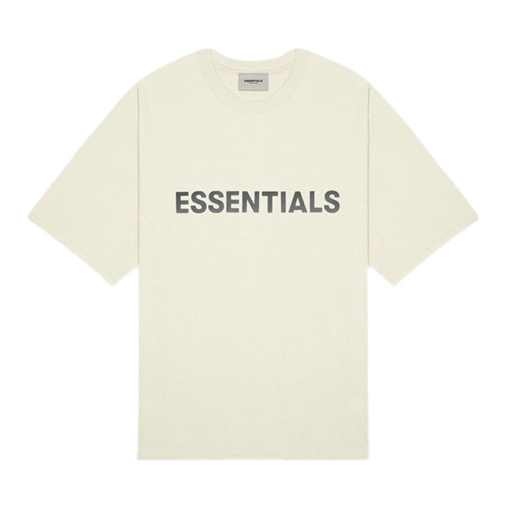 Fear of God Essentials Boxy T-Shirt Applique Logo 'Taupe'