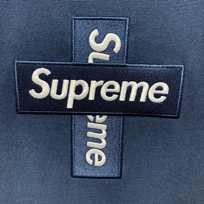 Supreme Cross Box Logo Hooded Sweatshirt