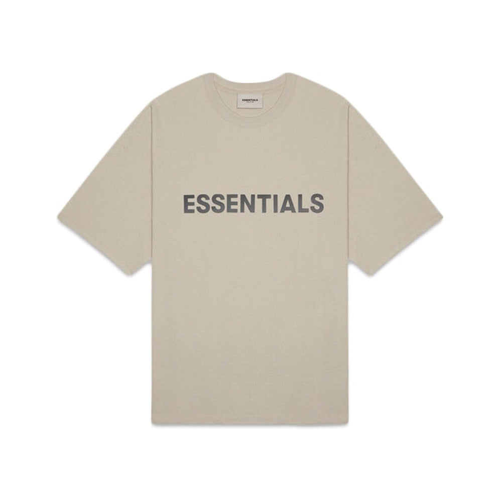 Fear of God Essentials Boxy T-Shirt Applique Logo 'Taupe'