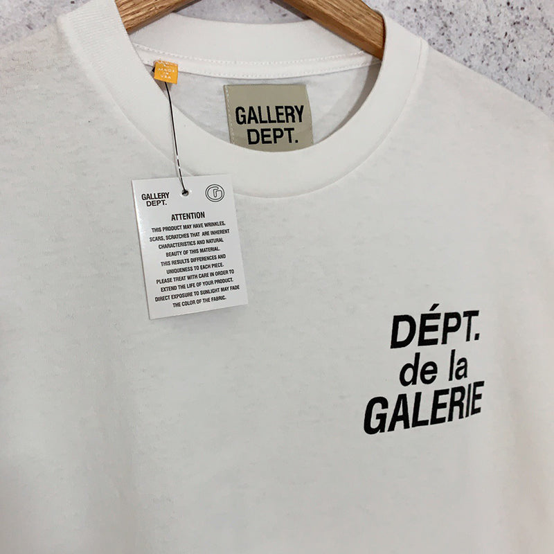 Gallery Dept. French T-shirt White/Black