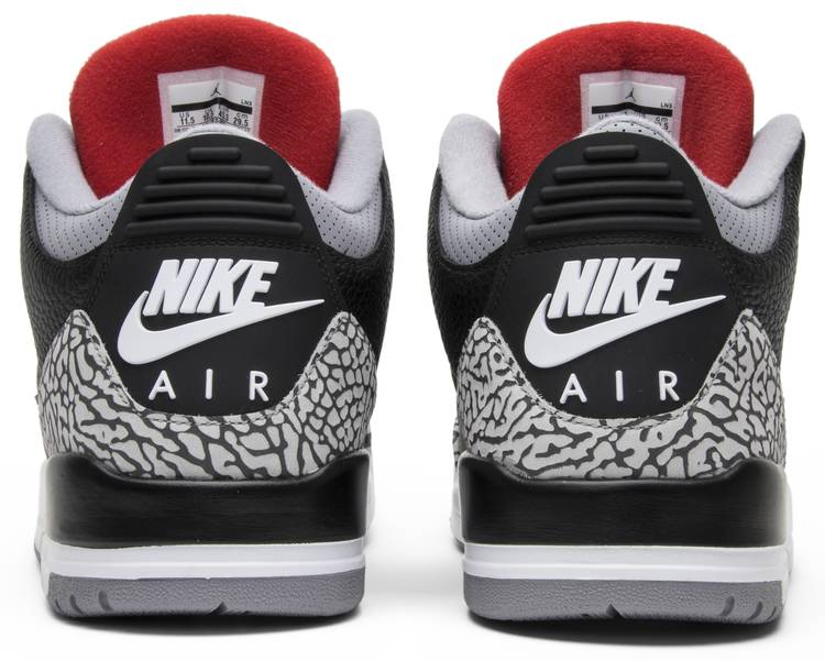 Air Jordan 3 Retro OG 'Black Cement' 2018