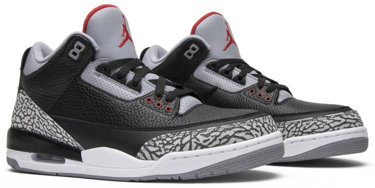 Air Jordan 3 Retro OG 'Black Cement' 2018