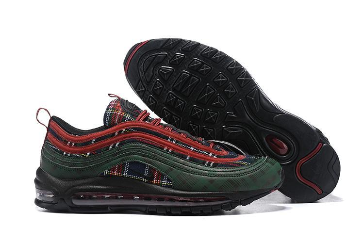 Nike Air Max 97 / VERDE ROJO ESCOCÍA