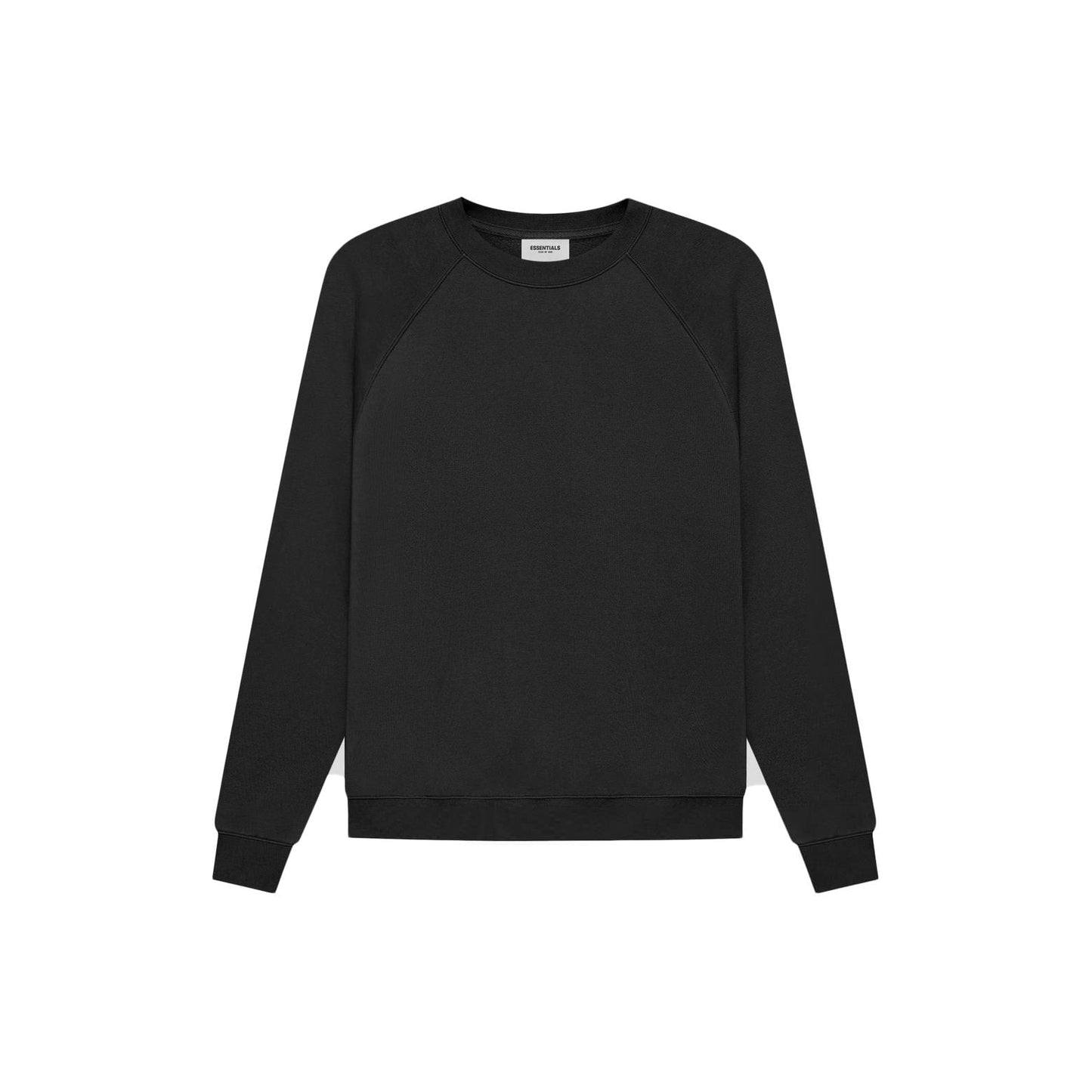 Fear of God Essentials Hoodie Pull-Over Crewneck (SS21) 'Black'